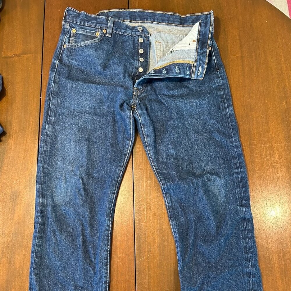 Levi's 501 Original Shrink-to-fit Men's Jeans: 38 x 34